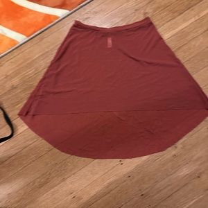 Eleve Mid Hi-Lo pull on skirt, adult small